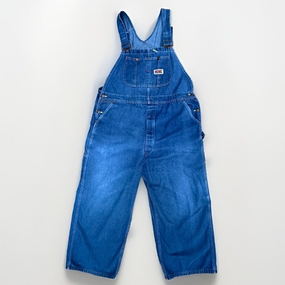 Big‎ Mac 46 Vintage Bib Overalls Country Outdoor Farmer Carpenter Grandpacore - Picture 1 of 14